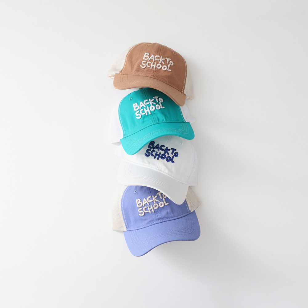 バックツースクールマッシュキャップ