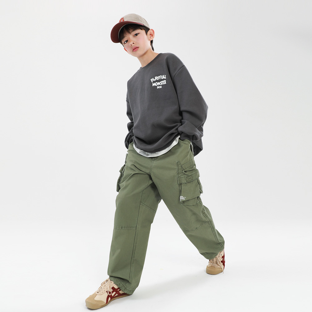 アンズコットンカーゴパンツ（9号～23号）