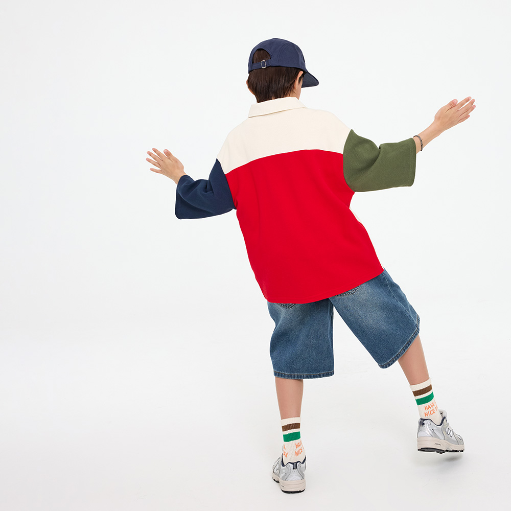 トゥクデニムハーフパンツ（9号～23号）