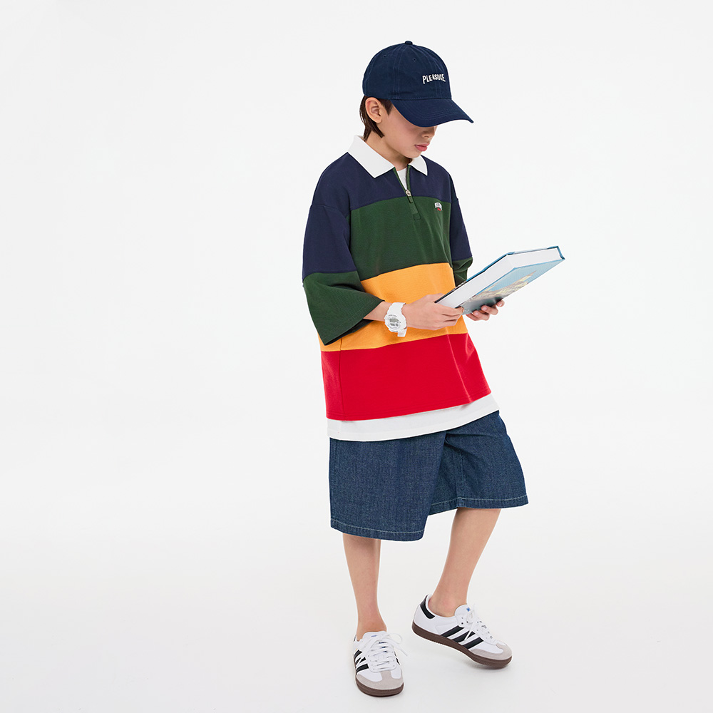 フェイサムマーデニムハーフパンツ（9号～23号）