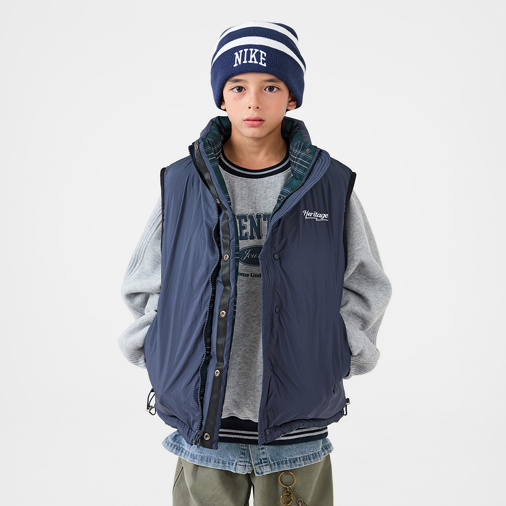 バズリバーシブルパディングベスト（9号～23号）