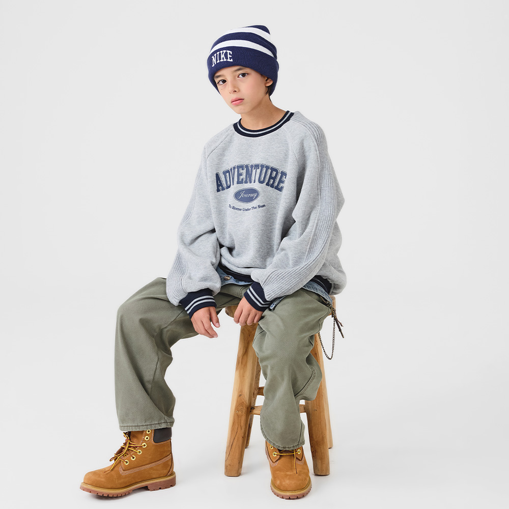 ミラーファー起毛コットンパンツ（9号～23号）