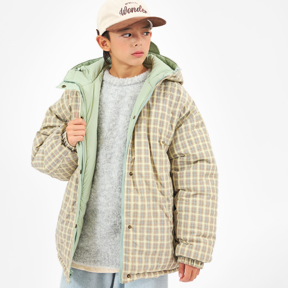 デケリバーシブルパディングジャンパー（9号～23号）