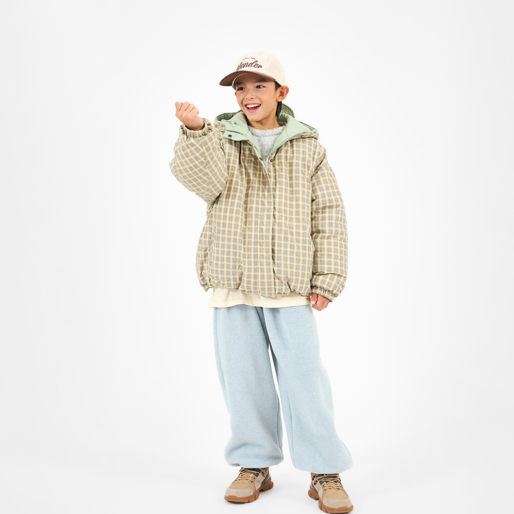 デケリバーシブルパディングジャンパー（9号～23号）