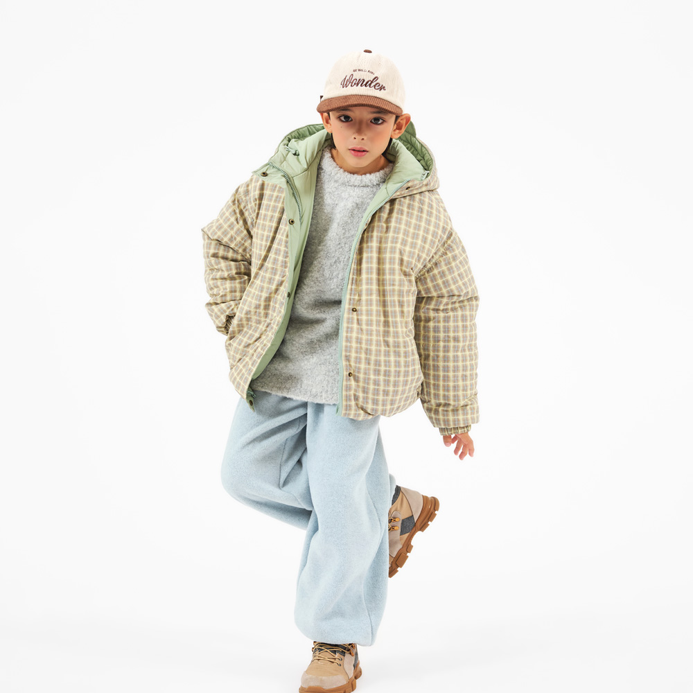 デケリバーシブルパディングジャンパー（9号～23号）