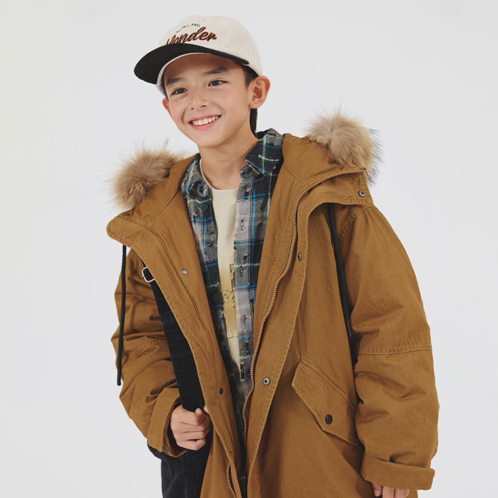 カメラクンパーダウンジャケット（9号～23号）